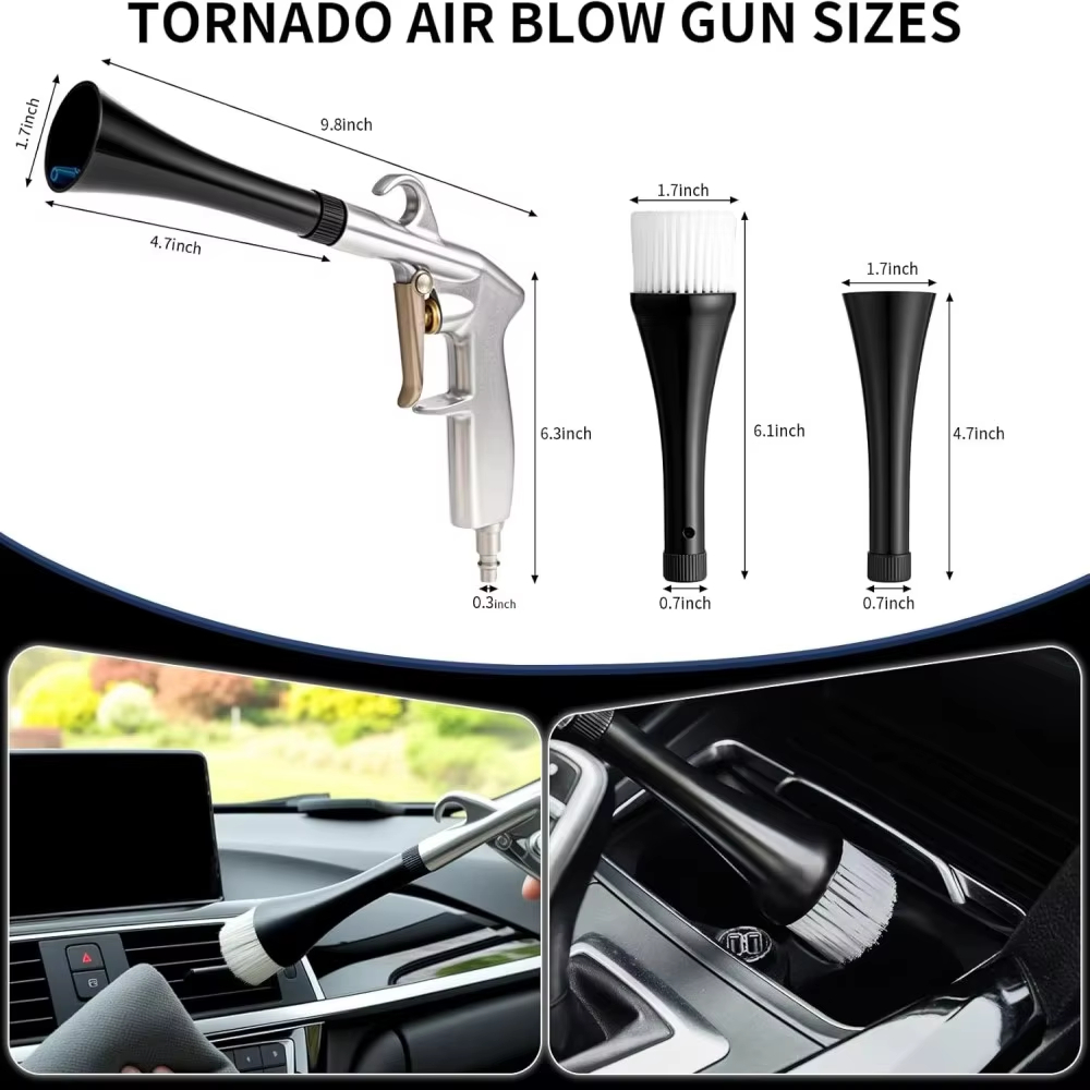 Interior Design Tools - High Pressure Pneumatic Tornado Cleaning Gun