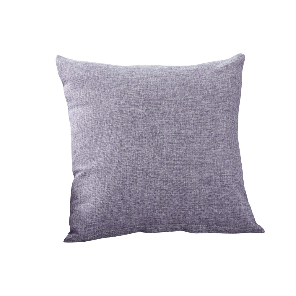 Textured Throw Natural - Flax Pillow Cover 50x50 Cm Eco