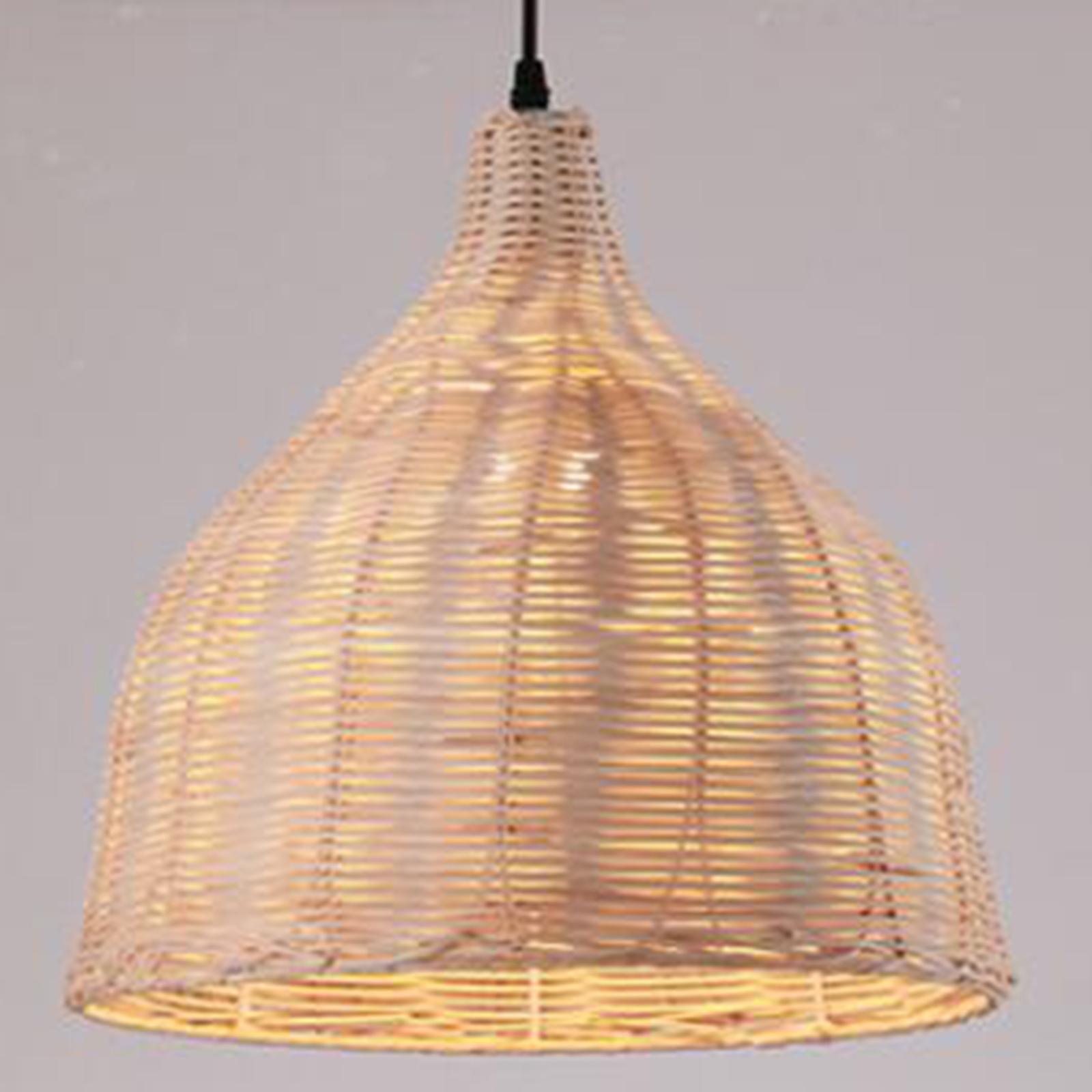 Bamboo Pendant Lamp Hanging Li - đánh giá và giá Wicker Pendant Shade