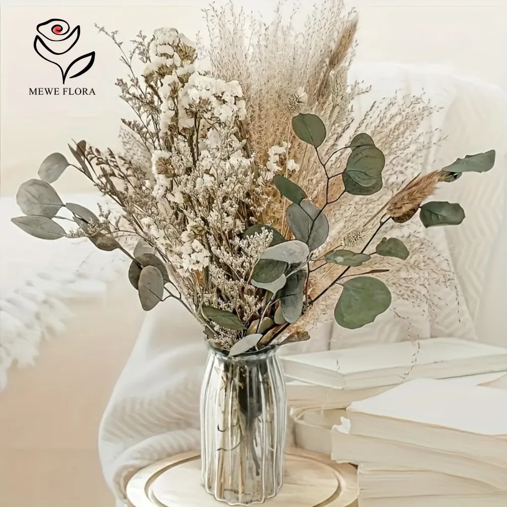 Natural Dried Flowers Bouquet  - đánh giá và giá Dried Pampas Bundle