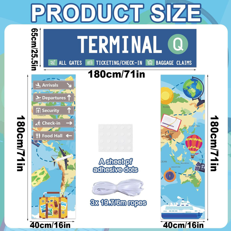 2D flat banner 3pc, airport te - đánh giá và giá Interior Design School