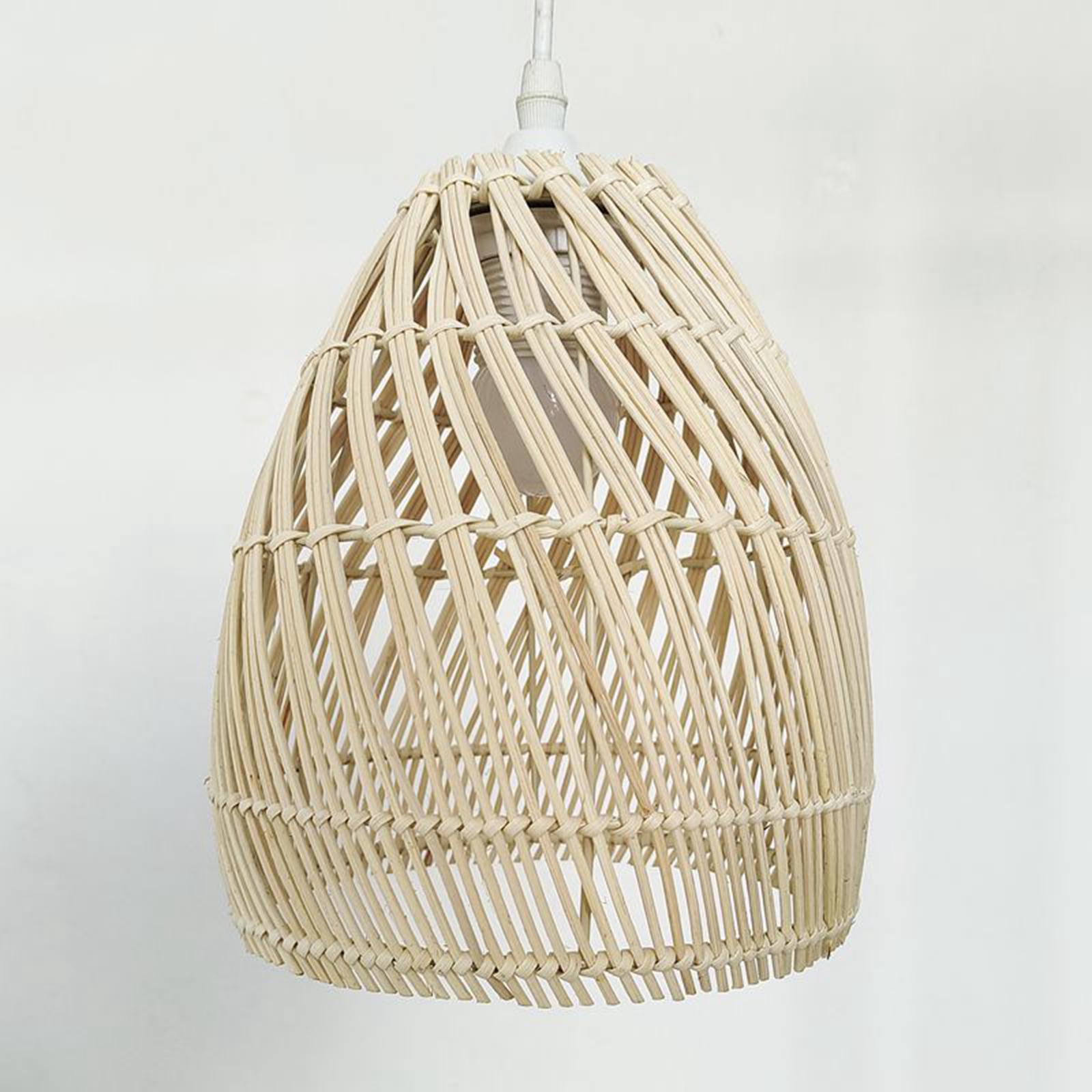 Lamp Shade for Ceiling Pendant - đánh giá và giá Wicker Pendant Shade