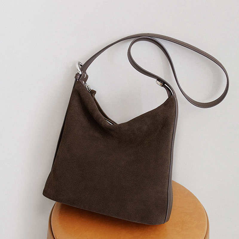 Women's Bucket Bag Suede Leath - đánh giá và giá Interior Design Style
