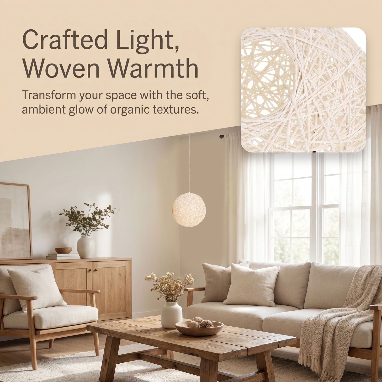 2Pcs Faux Wicker Lamp Shade Sp - đánh giá và giá Wicker Pendant Shade