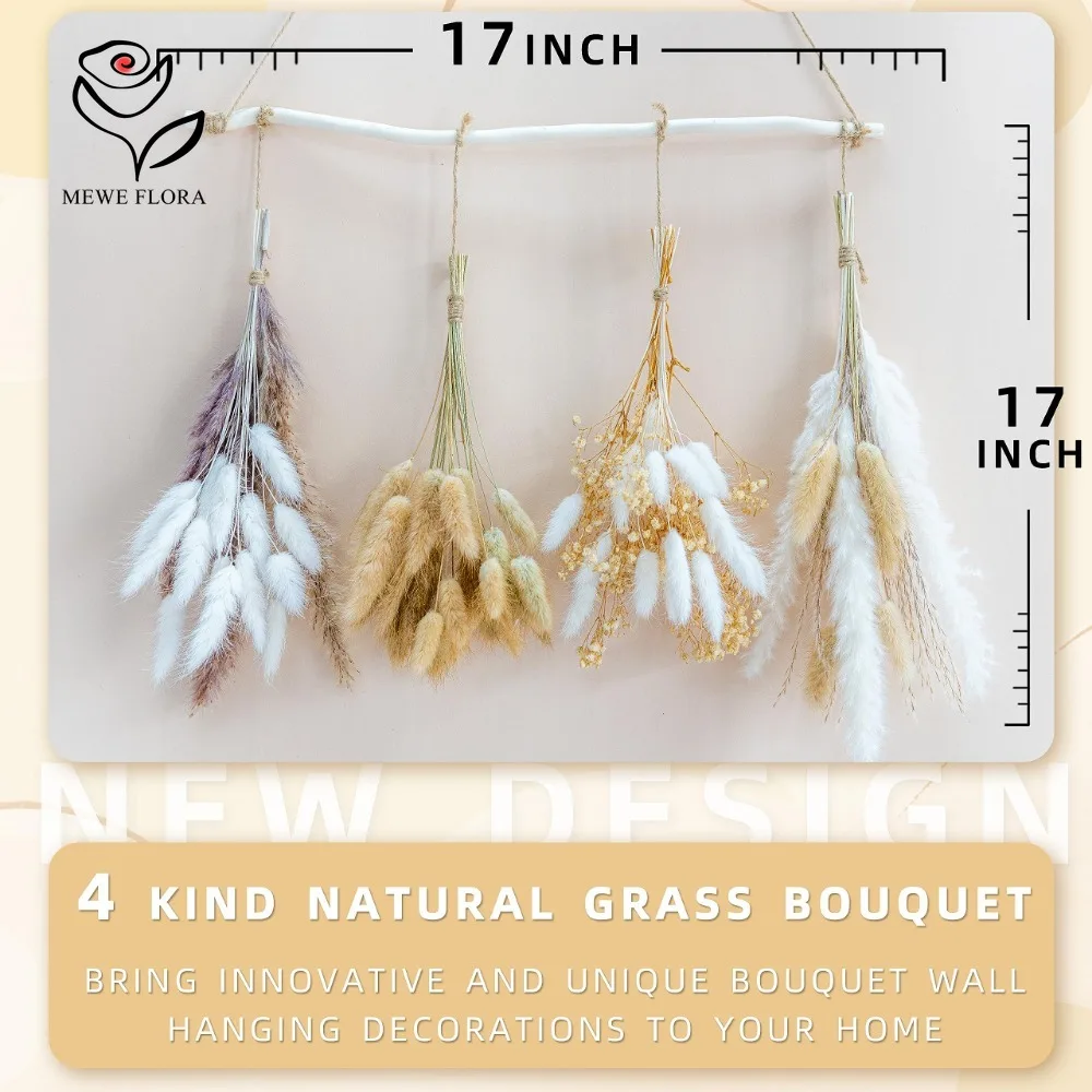 Natural Reeds Pampas Grass Mix - đánh giá và giá Dried Pampas Bundle