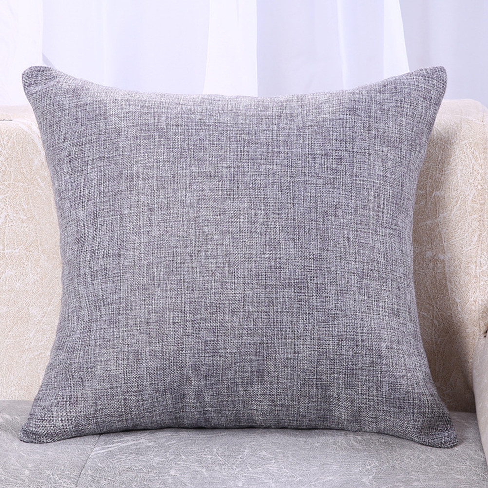 Flax Pillow Cover 50x50 Cm Eco - đánh giá và giá Textured Throw Natural