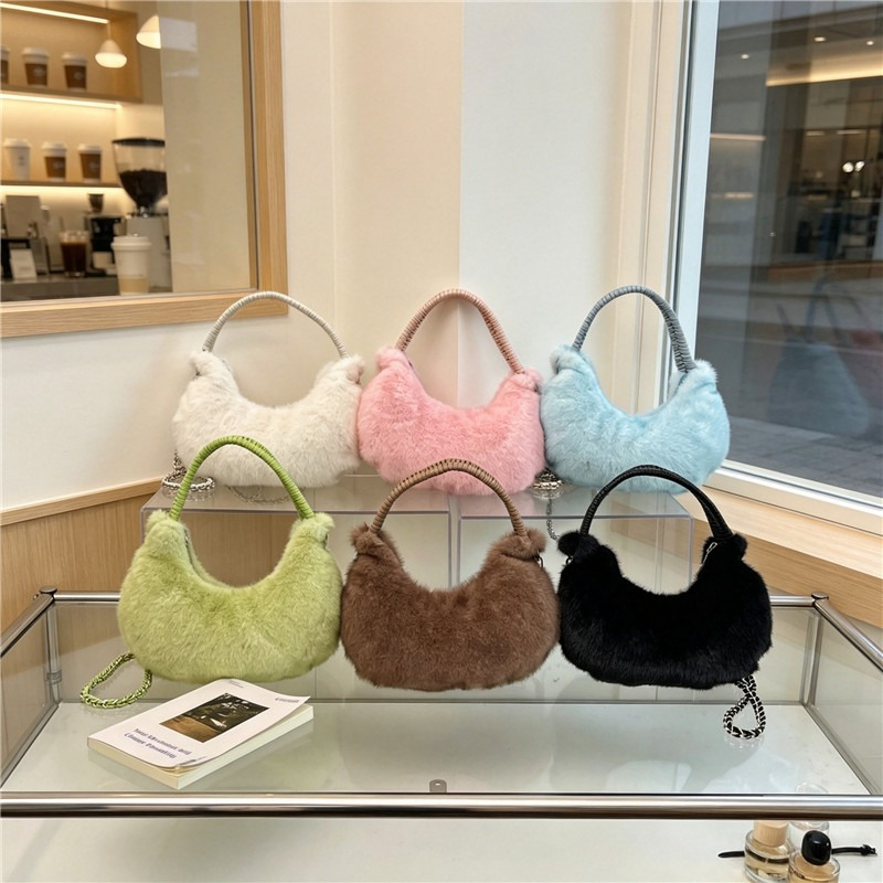 Winter New Faux Fur Handbag Ni - đánh giá và giá Interior Design Style