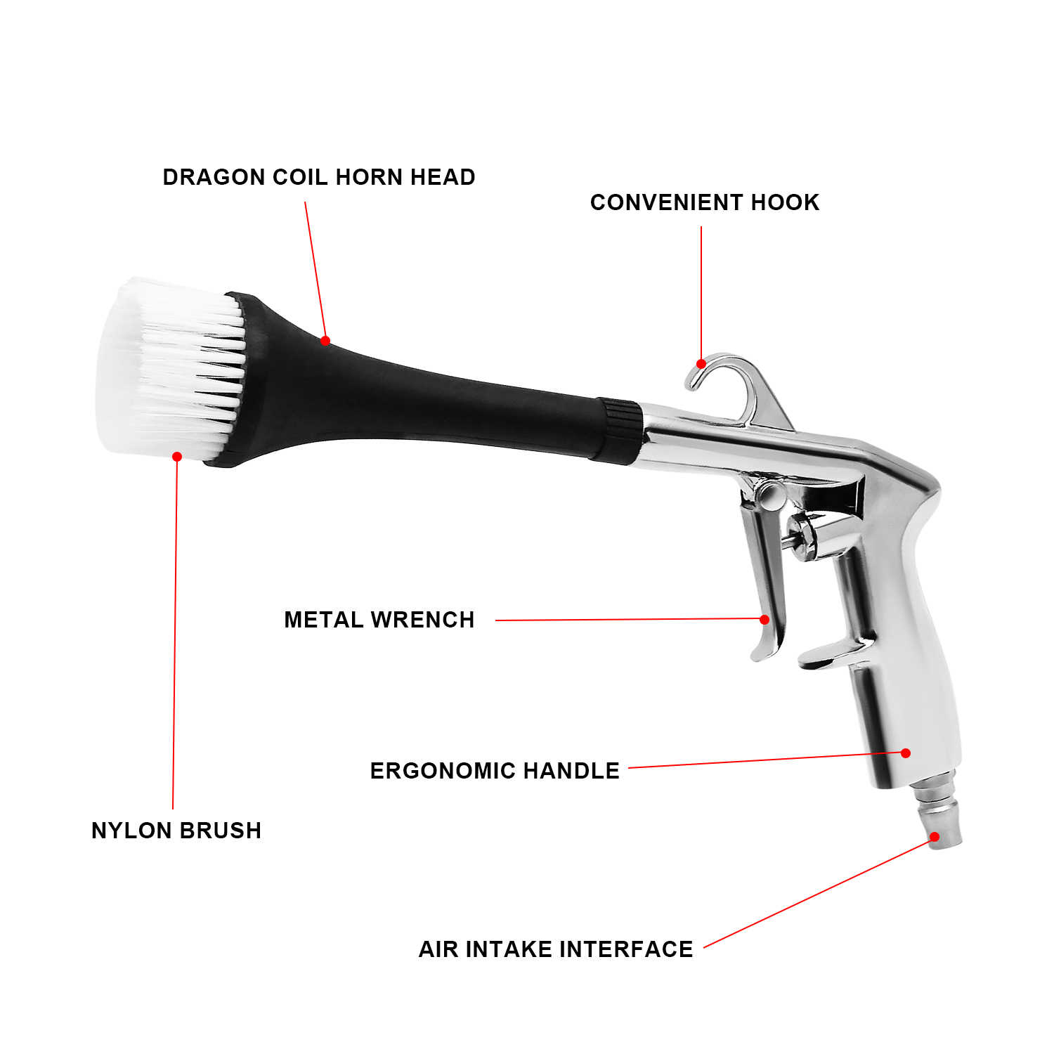 1pc Aluminum Alloy Car Detaili - đánh giá và giá Interior Design Tools