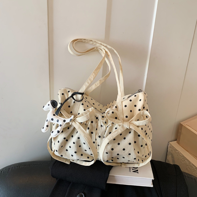 New Fashion Polka Dot Tote Bag - đánh giá và giá Interior Design Style