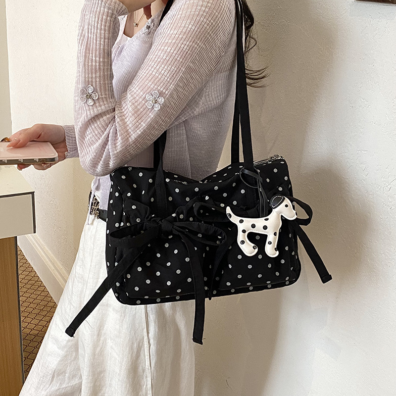 New Fashion Polka Dot Tote Bag - đánh giá và giá Interior Design Style