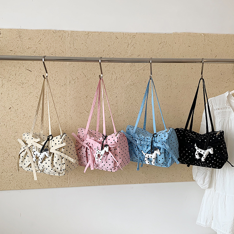 New Fashion Polka Dot Tote Bag - đánh giá và giá Interior Design Style